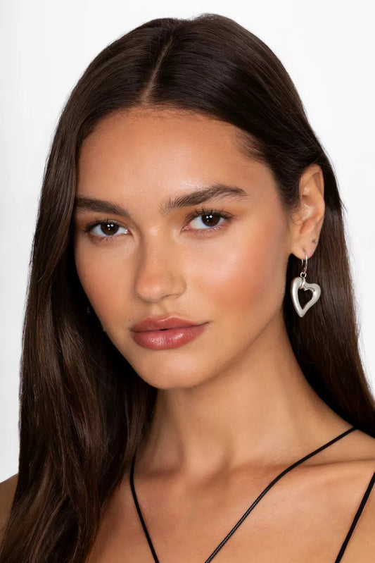 ABSTRACT HEART EARRINGS