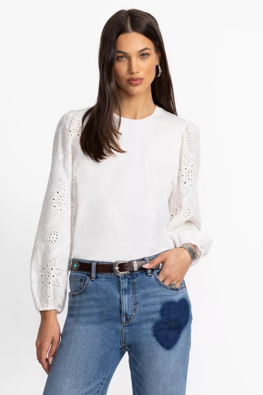 NORA LONG SLEEVE EASY TEE