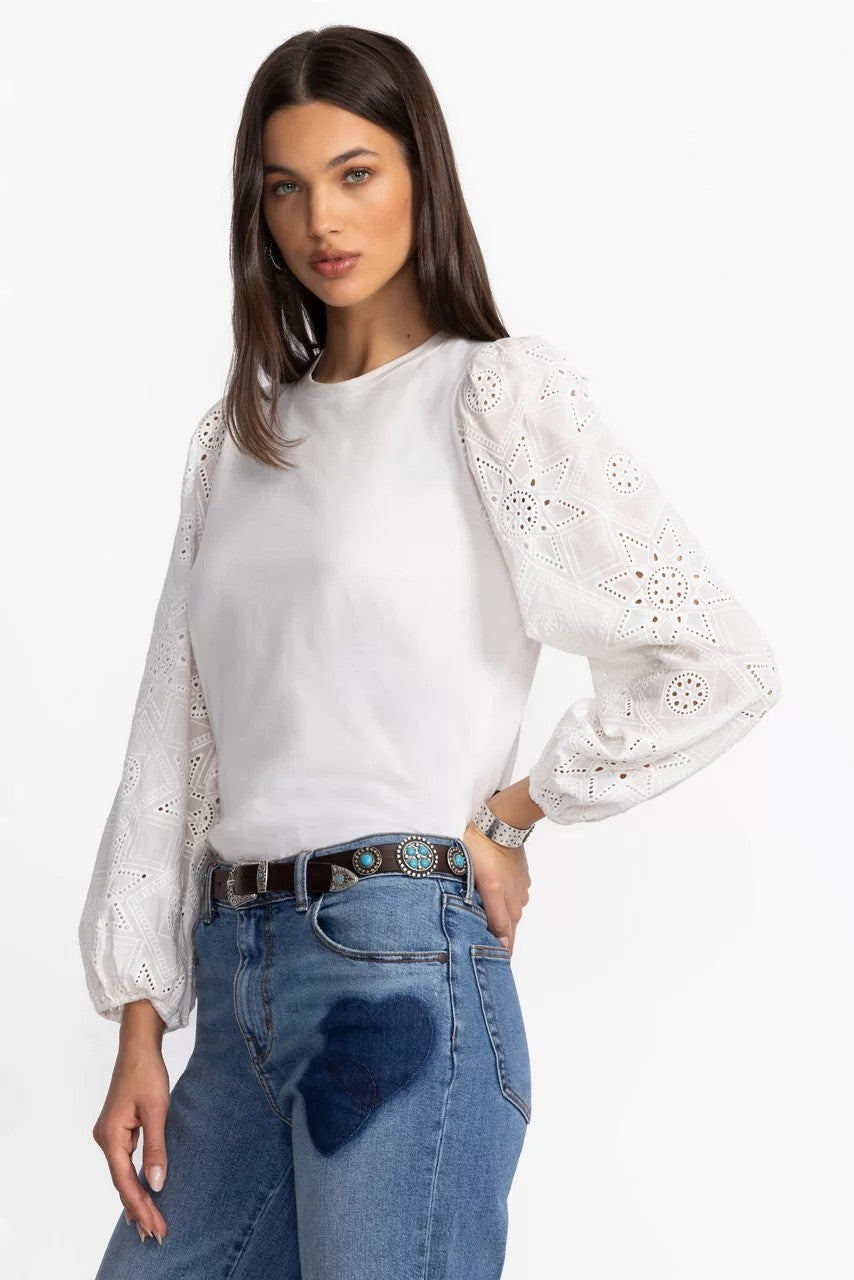 NORA LONG SLEEVE EASY TEE