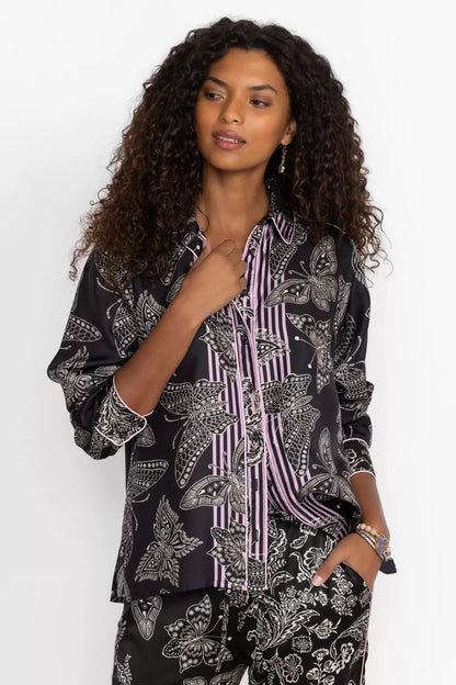PATSIE BUTTON UP