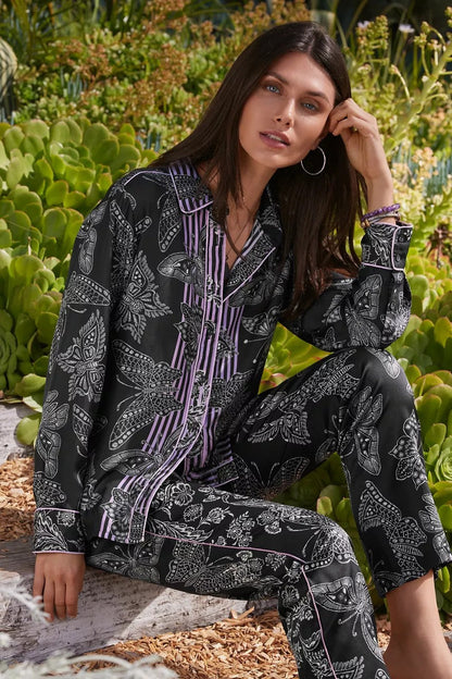 PATSIE BUTTON UP