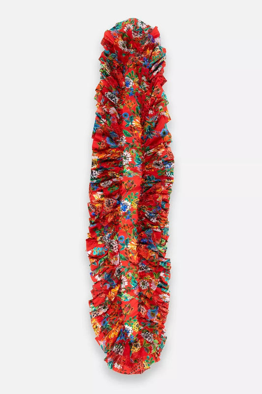 BOBCAT FOREST RUFFLE SCARF